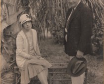Emma Carter Sharpe and husband Alexander Sharpe about 1920